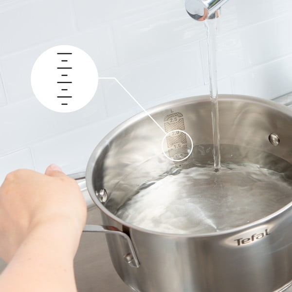 Комплект съдове от неръждаема стомана 6 бр. DUETTO+ G719S655 – Tefal-image-1