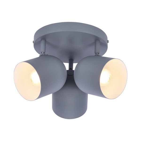 Светлосиньо осветително тялоо за таван с метален абажур 32x32 cm Azuro – Candellux Lighting-image-3