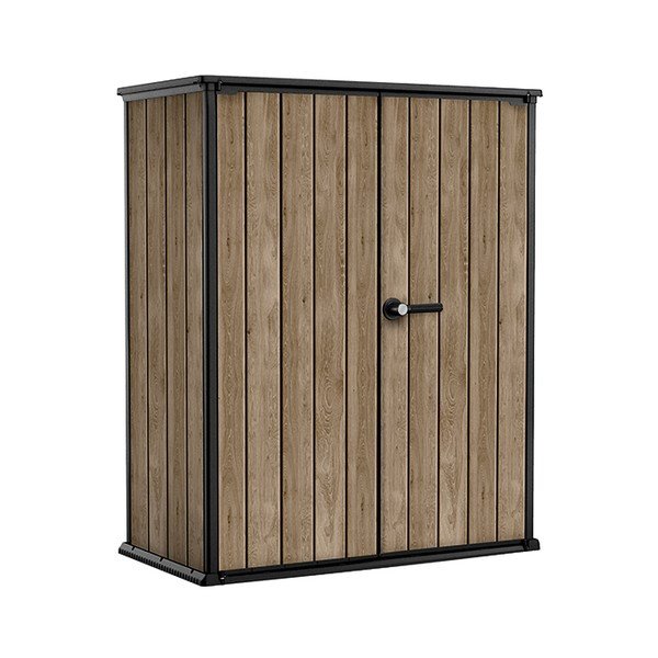 Кафяв пластмасов градински шкаф – Keter-image-2