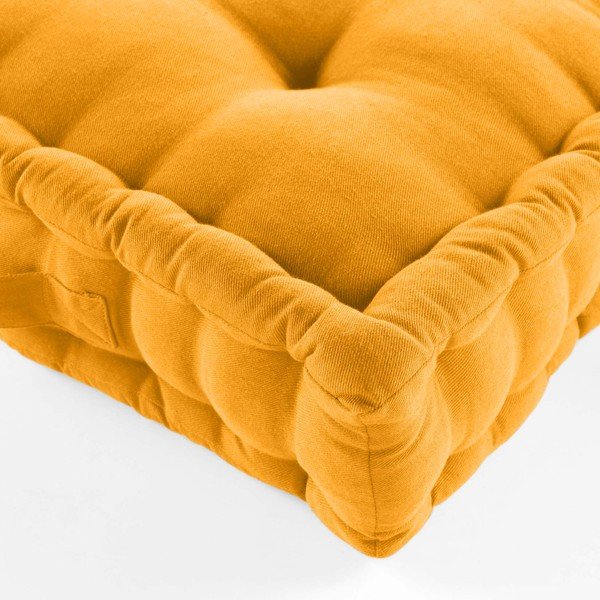 Жълт пуф Twily – douceur d'intérieur-image-3