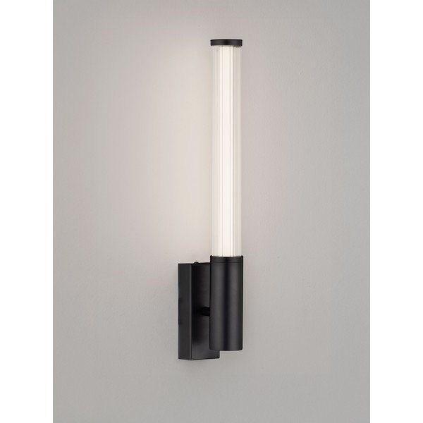 Матово черно метална LED стенна лампа Nold – Nova Luce-image-3