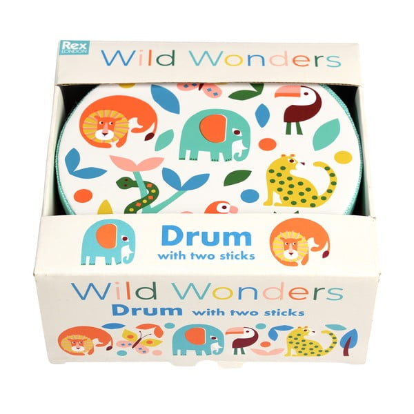 Музикална играчка Drum Wild Wonders – Rex London-image-2