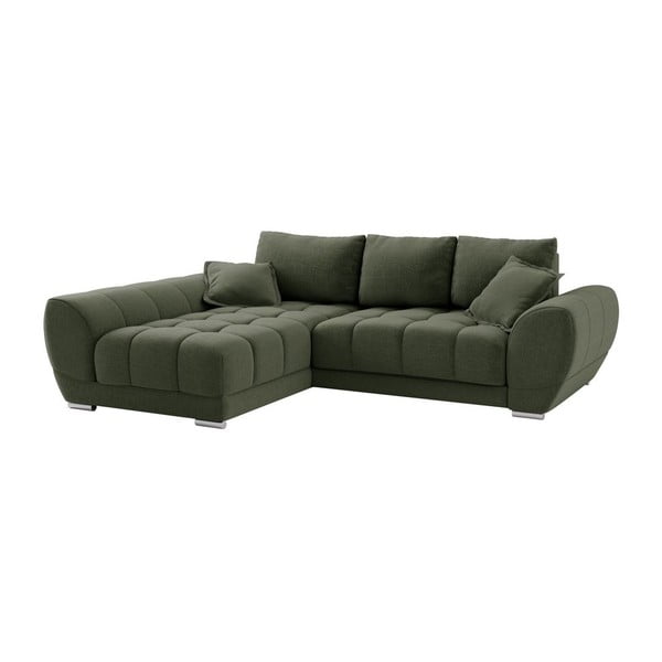 Разтегателен диван Cloudlet в лайм зелено, ляв ъгъл - Windsor & Co Sofas