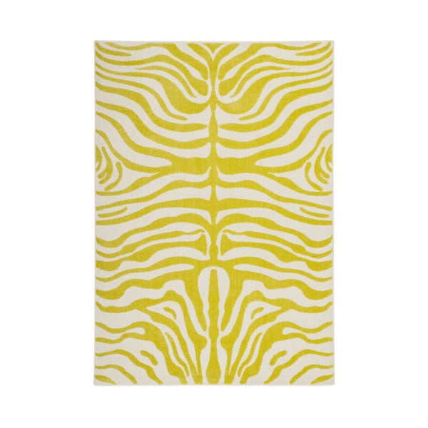 Žlutý koberec Kayoom  Fusion 830 Yellow, 200 x 290 cm