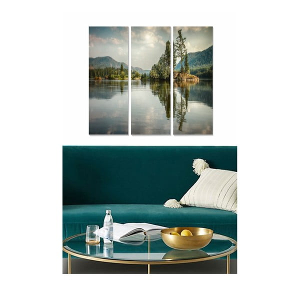 Картини в комплект от 3 бр. 20x50 cm - Wallity-image-1