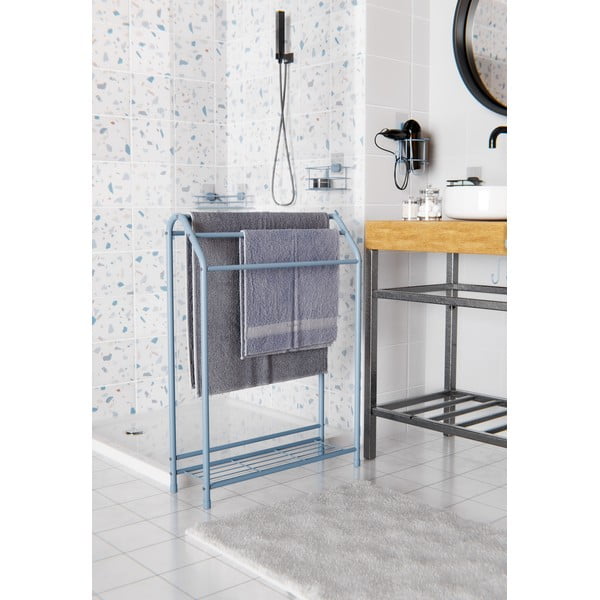 Светлосин самоносещ се метален рафт за баня Grena - Compactor-image-3