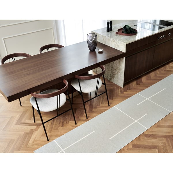 Кремав килим за открито и закрито 70x90 cm Fred Linen – Pappelina-image-1