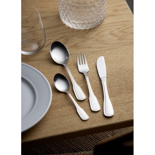 Прибори за хранене от неръждаема стомана в сребрист цвят 16 бр. Attaché – Gense-image-1