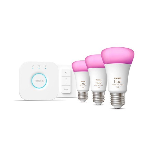 Smart стартов пакет 5 бр. E27, 11 W White and color ambiance – Philips Hue-image-1