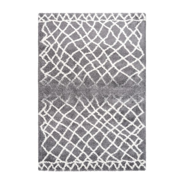 Сив килим Villa, 160 x 230 cm - Kayoom