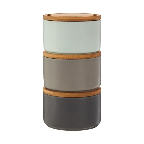 Каменни кутии в комплект 3 бр. за храна Fenwick – Premier Housewares