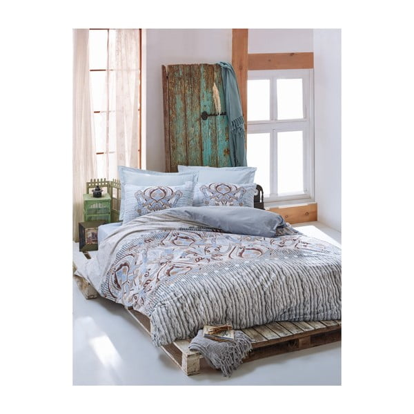 Памучно спално бельо за двойно легло Verona, 200 x 220 cm - Mijolnir