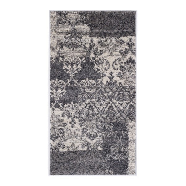 Šedý koberec Calista Rugs Jaipur, 80 x 150 cm