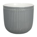 Сива керамична саксия Alice, ø 14 cm - Green Gate