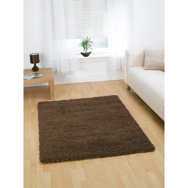 Hnědý koberec Flair Rugs Cariboo Brown, 60 x 110 cm-image-1