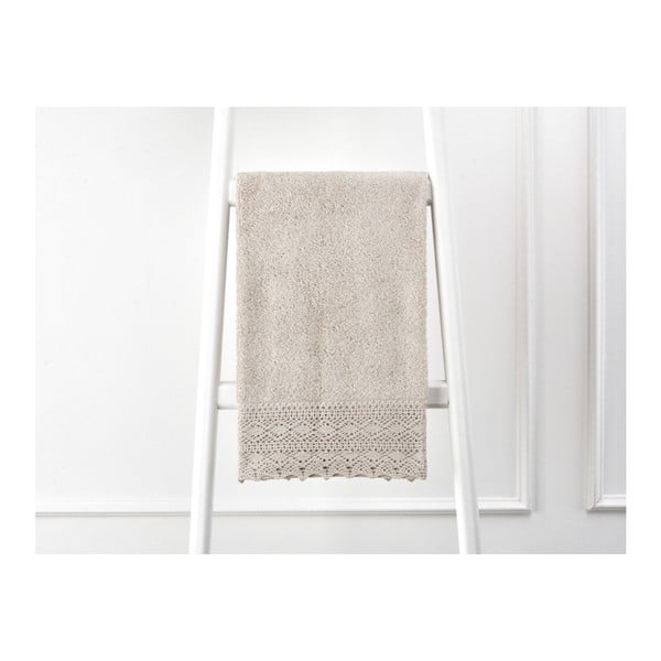 Бежова кърпа от чист памук , 50 x 76 cm - Madame Coco