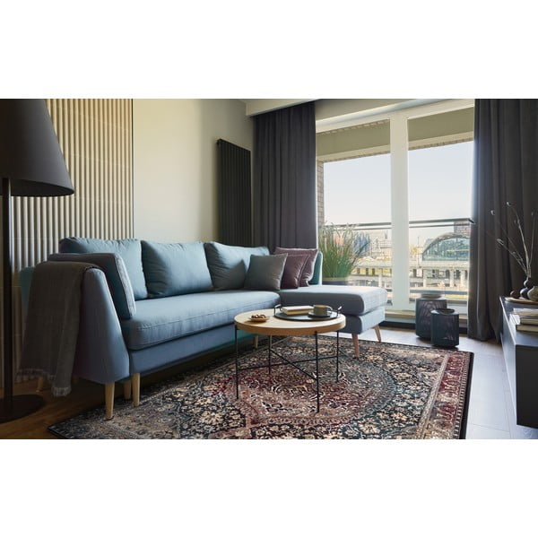 Тъмнозелен вълнен килим 200x300 cm Ava - Agnella-image-1