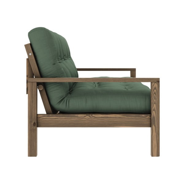 Зелен разтегателен диван 205 cm Knob - Karup Design-image-4