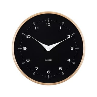 Стенен часовник ø 30 cm Osado Dome – Karlsson