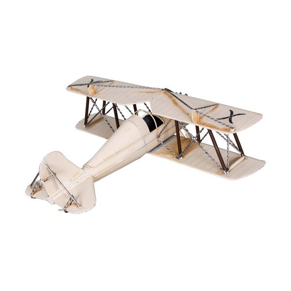 Метална малка декорация Plane - Antic Line-image-1