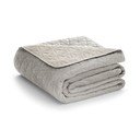 Сиво-бежово капитонирано покривало за легло 240x260 cm Laila – Restilo