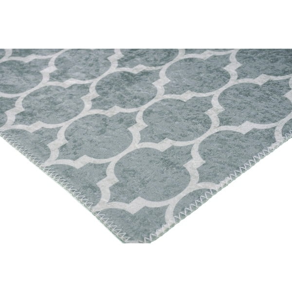 Светлосив и кремав измиваем килим 200x80 cm - Vitaus-image-2