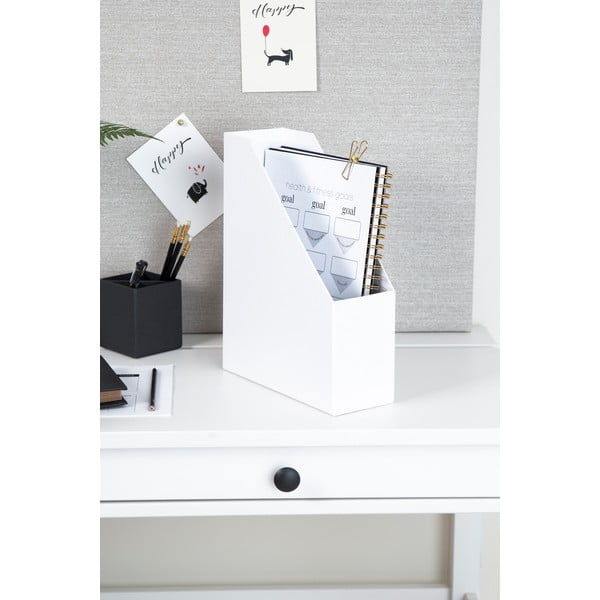 Бял органайзер за документи Viktoria - Bigso Box of Sweden-image-1