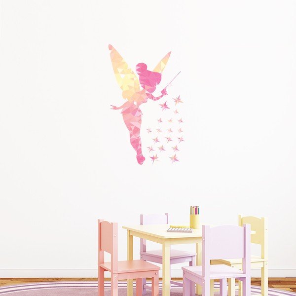 Комплект стикери за стена Фея и блестящи звезди - Ambiance-image-2