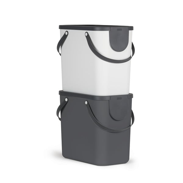 Кошче за отпадъци от рециклирана пластмаса 25 л Albula - Rotho-image-4