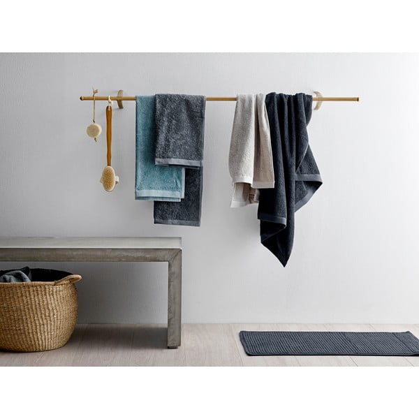 Светлосива памучна кърпа от тери 30x30 cm Comfort – Södahl-image-1