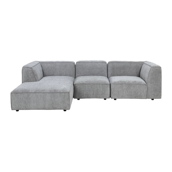 Светлосив ъглов диван , ляв ъгъл, 282 см Fairfield - Bonami Selection