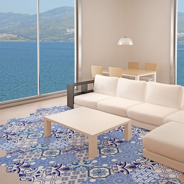 Комплект от 10 водоустойчиви стикери за под, 20 x 18 cm Ursulina - Ambiance-image-4