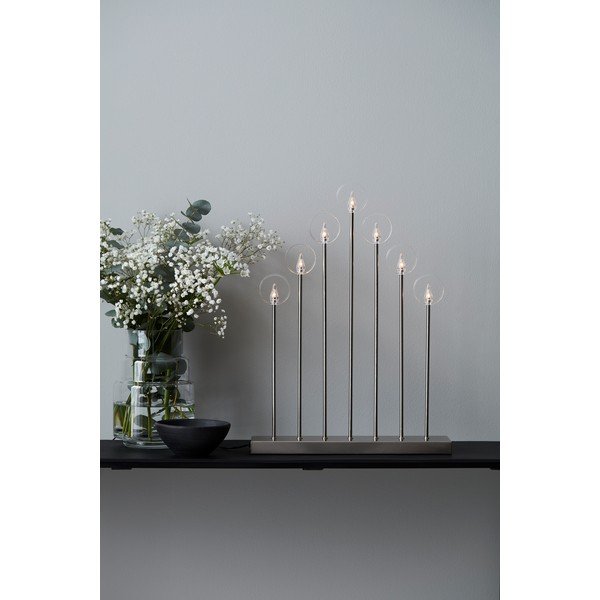 Свещник в сребрист цвят, височина 53,5 cm Gabriel - Markslöjd-image-1