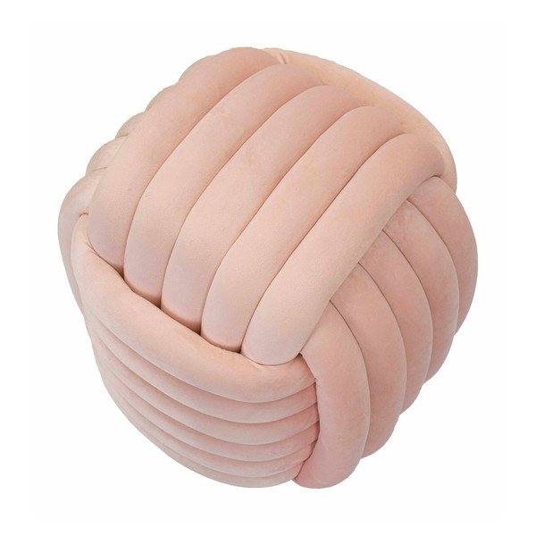 Светлорозова кадифена табуретка Softy – Mauro Ferretti-image-3