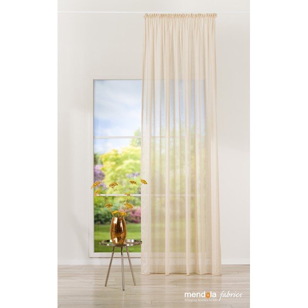 Завеса в златисто 140x260 cm Lava - Mendola Fabrics-image-1