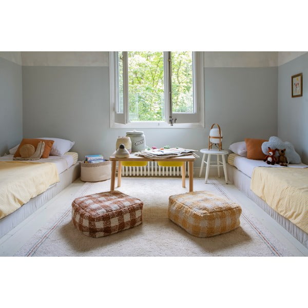 Кремав ръчно изработен памучен килим подходящ за пране 170x240 cm Cuisine Natural – Lorena Canals-image-3