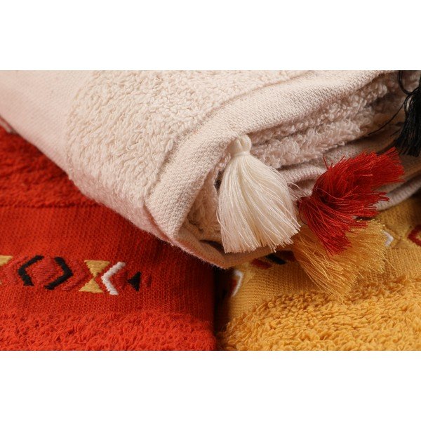 Памучни кърпи в комплект от 3 бр. от тери 50x90 cm Asorti – Foutastic-image-1