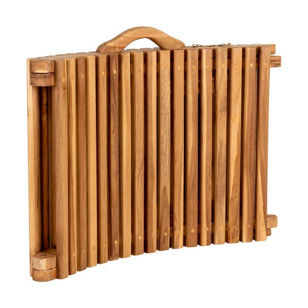 Градински шезлонг от тиково дърво Arrieta - House Nordic-image-3