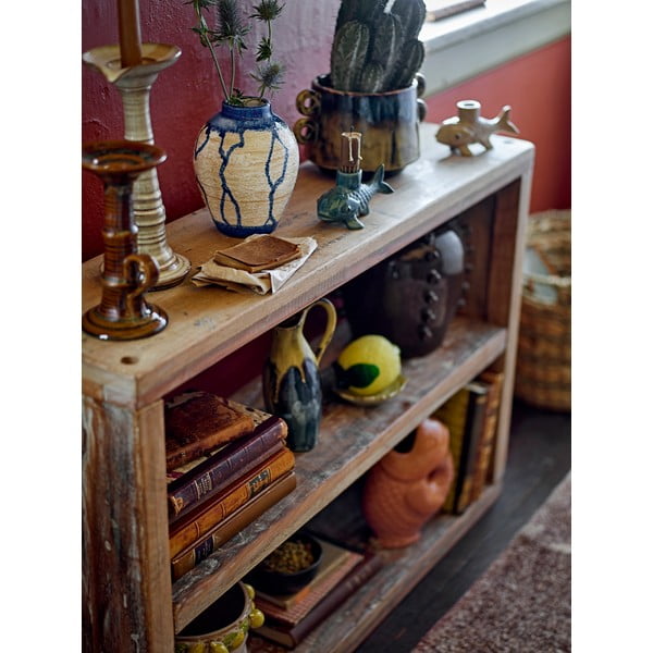 Синя/кремава глинена ваза (височина 16 cm) Avon – Bloomingville-image-2