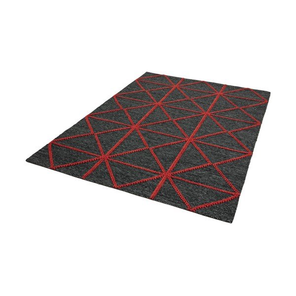 Černo-červený koberec Asiatic Carpets Prism, 160 x 230 cm-image-2