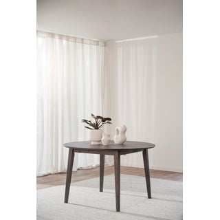 Кръгла сгъваема трапезна маса от масивен дъб ø 120 cm Filippa – Rowico