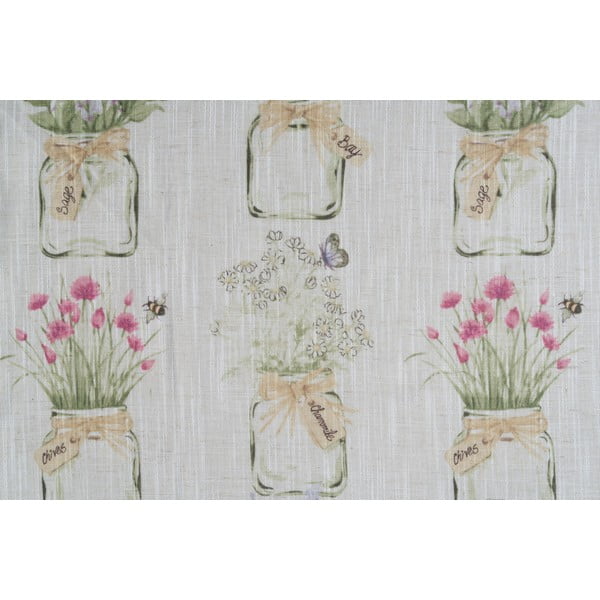 Кремава завеса 140x160 cm Cassia - Mendola Fabrics-image-3