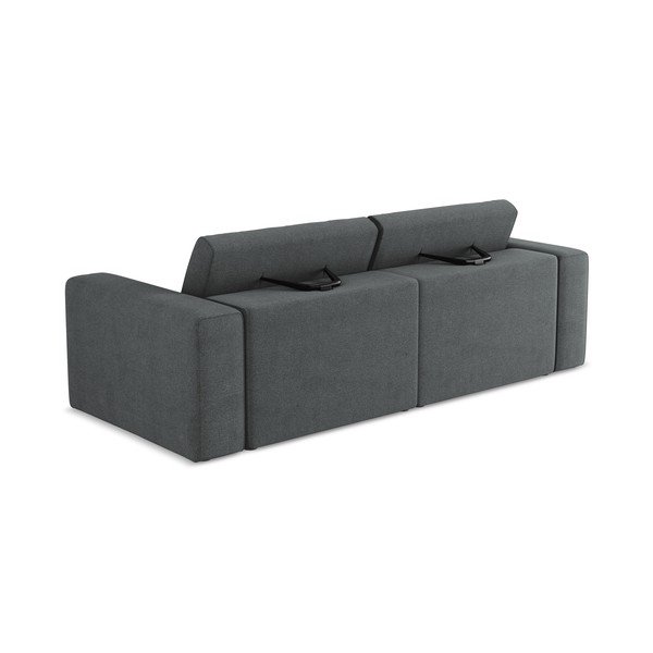 Сив модулен диван 224 cm Kalea – Makamii-image-3