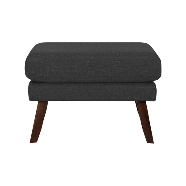 Тъмно сива табуретка Елена - Mazzini Sofas-image-2