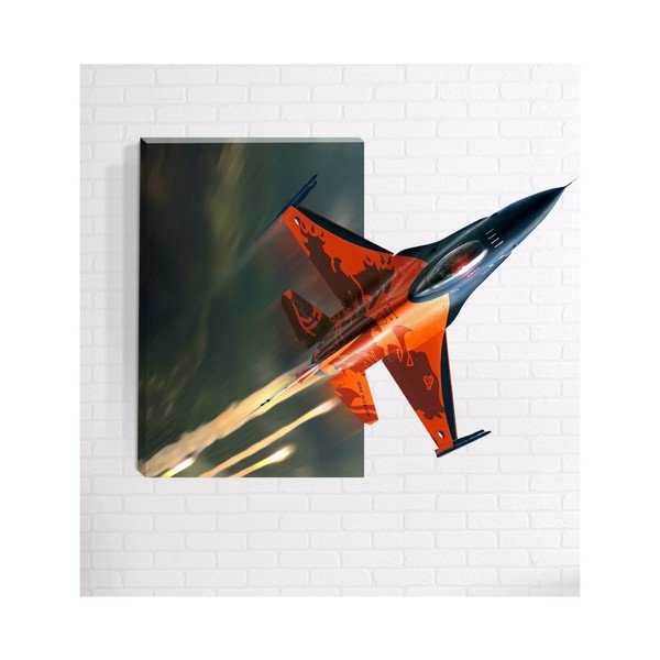 3D картина за стена Ракета, 40 x 60 cm - Mosticx