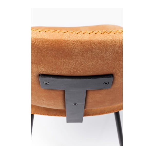 Sada 4 oranžových jídelních židlí Kare Design  Barber-image-4