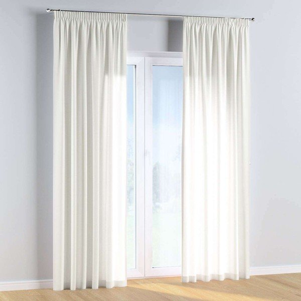 Бяло-бежова завеса 260x130 cm Cotton Story - Yellow Tipi-image-3