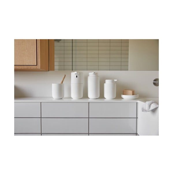 Дозатор за сапун от бял фаянс 450 ml Ume - Zone-image-1