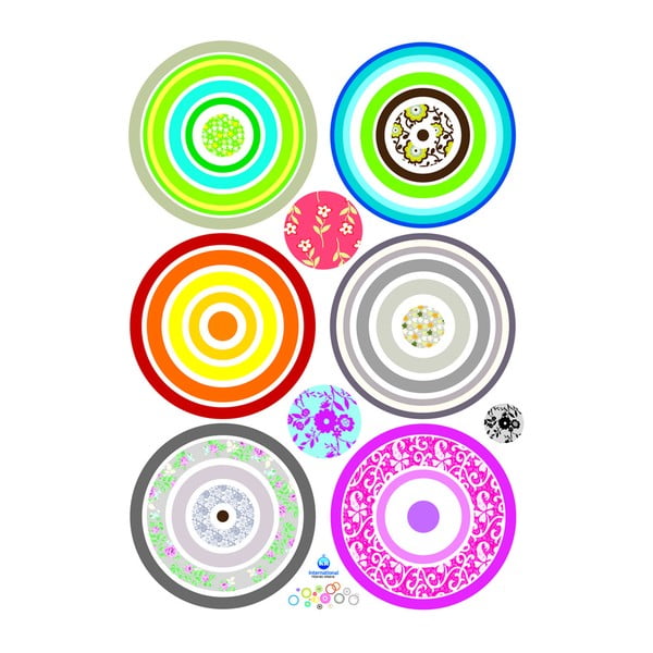 Стикер Цветни мехурчета - Ambiance-image-1