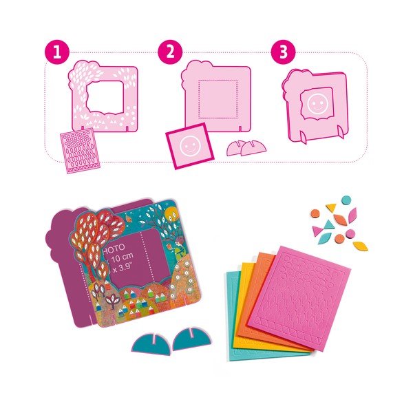Комплект за изработване на 3 рамки Dreamer - Djeco-image-1